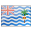 Vlag van Brits Territorium in de Indische Oceaan