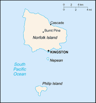 Kaart Norfolk
