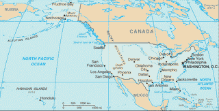 Kaart Verenigde Staten