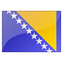 Vlag Bosnië en Herzegovina
