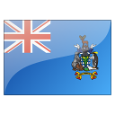 Vlag Zuid-Georgië en de Zuidelijke Sandwicheilanden